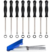PERFETSELL 8Pcs Destornillador Carburador Motosierra Herramientas de Ajuste Carburador Motosierra Destornilladores de…